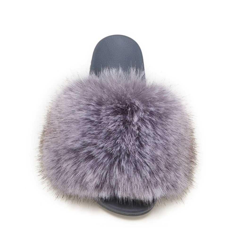 Australia Luxe Collective Fur Slides